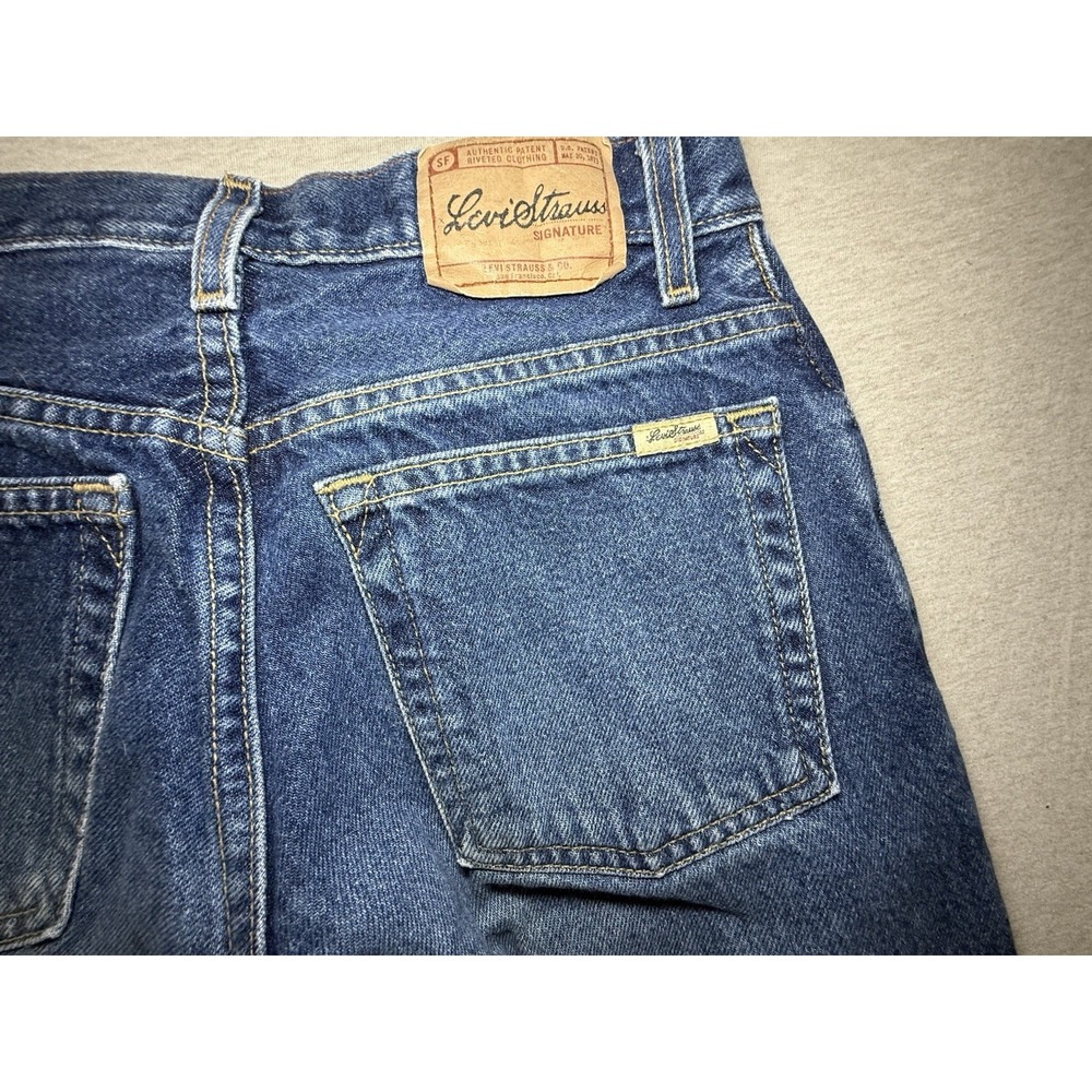 levis strauss signature jeans Medium Wash Size 10 Long - Picture 11 of 11